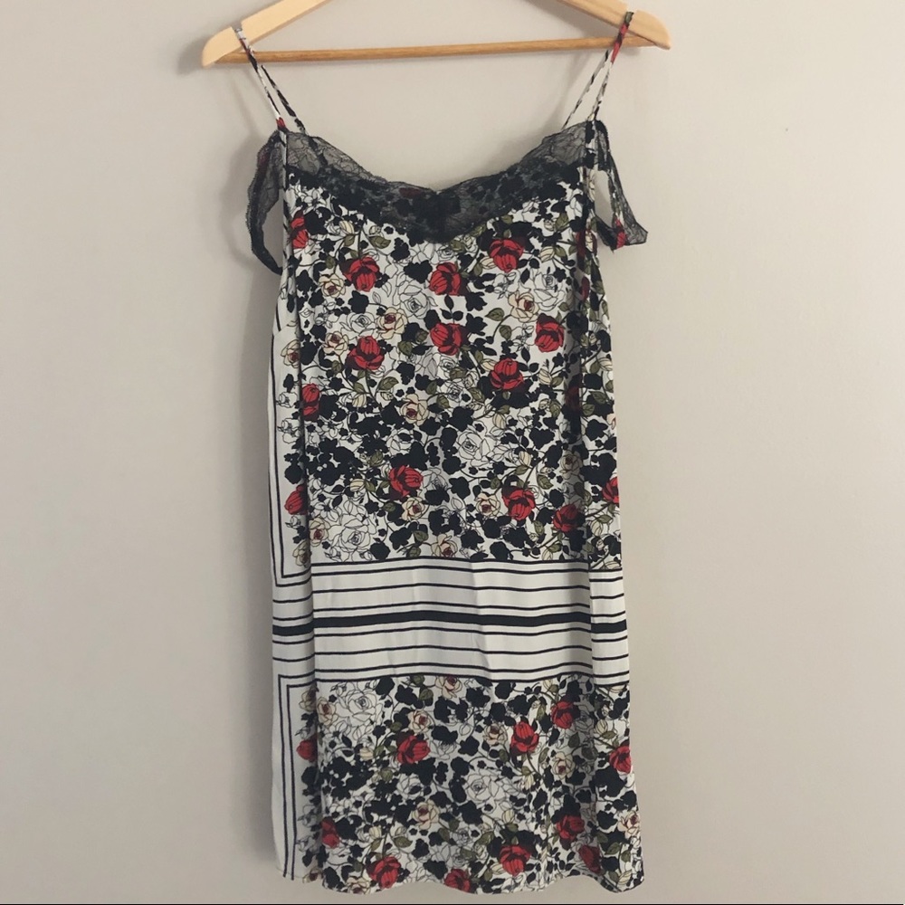 TOPSHOP | Floral Spaghetti Strap Dress